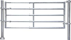 Elevage - Accessoires tubulaires - Barrière R5 (4/5), longueur de montage: 3,90 - 4,90 m