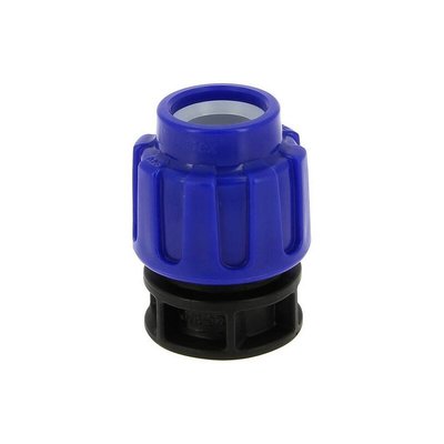 Plomberie - Raccords SE polypropylène et laiton - Bouchon Polypropylène Compression 16Bar Pe Ø25