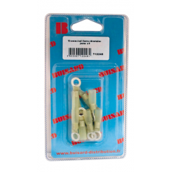 Eclairage, signalisation - Consommables 12/24V - Hf-12Cosses Oeil Thermor.Jaune D.6