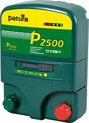 Elevage - Accessoires tubulaires - P2500, Electrificateur multifonctions  230V/12V avec boitier antivol et terre