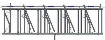 Elevage - Accessoires tubulaires - Cornadis Per Securit Butee Bleue - 8Pl/5M - Ct 4M74