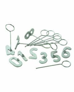 Elevage - Matériel - Série de numéros à marquer de 0 à 9 10 cm