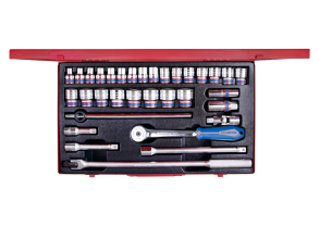 Equipement d'atelier - Outillages à main - Coffret de douilles 1/2" 33 pièces PROMO