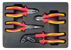 Equipement d'atelier - Outillages à main - Jeu de 4 pinces isolées 1000V 651610-611607-621606-631808A THERMO