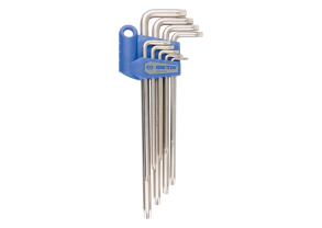 Equipement d'atelier - Outillages à main - Jeu de 9 clés torx longues percées PROMO