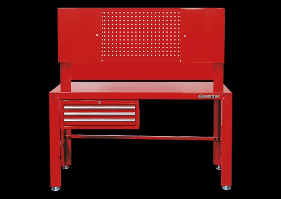 Equipement d'atelier - Outillages à main - Etabli atelier 3 tiroirs + panneau perforé + 2 armoires PROMO