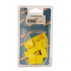 Eclairage, signalisation - Consommables 12/24V - Hf- 10 Connect.Rapides Jaunes