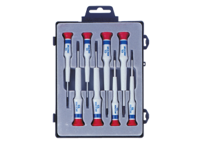 Equipement d'atelier - Outillages à main - Jeu de 8 tournevis de précision Phillips et à fentes PROMO