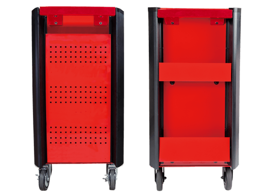 Equipement d'atelier - Outillages à main - Servante d'atelier 7 tiroirs série Bumper : rouge PROMO