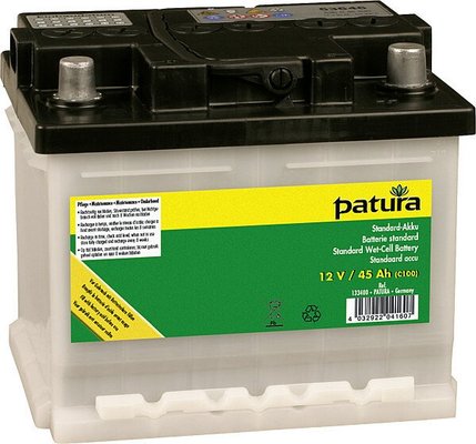 Elevage - Accessoires tubulaires - Batterie standard 12 V / 125 Ah C100