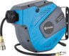 Compresseurs, outils pneumatiques - Outils pneumatiques - ENROULEUR DE TUYAU D'AIR 10M - TUYAU HYBRIDE 7X12MM