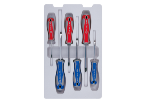 Equipement d'atelier - Outillages à main - Jeu de 6 tournevis Phillips et à fente PROMO