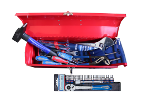 Equipement d'atelier - Outillages à main - Caisse à outils "Les essentiels" - 39 pièces PROMO