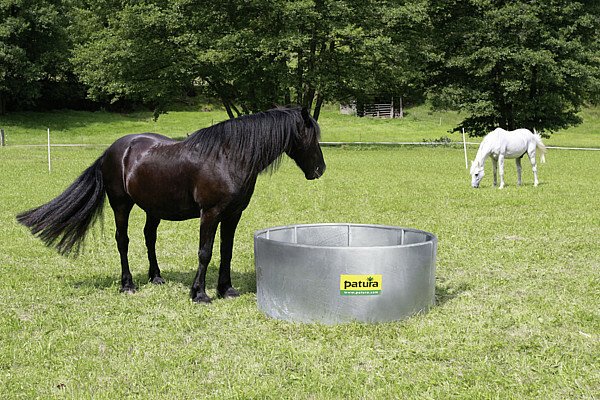 Elevage - Accessoires tubulaires - Bac d'alimentation sans fond, grand modèle, 3 segments, diam.: 2,10 m