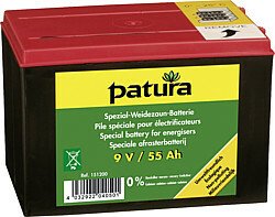 Elevage - Accessoires tubulaires - Pile spéciale 9 V / 55 Ah