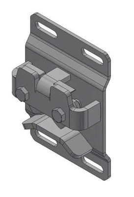 Elevage - Accessoires tubulaires - Reception Autobloc Pour Verrou Dans L'Axe