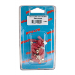 Eclairage, signalisation - Consommables 12/24V - Hf-25Cosses Pl.M Thermor.Rouge 6.35