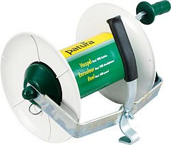 Elevage - Accessoires tubulaires - Enrouleur maxi 1000 - démultiplicateur,  capacité 1000 m de fil électroplastique