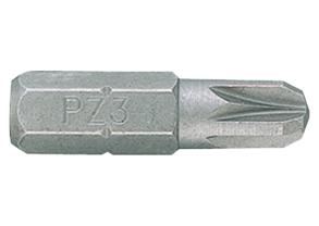 Equipement d'atelier - Outillages à main - Embout tournevis 1/4" Pozidriv n°3