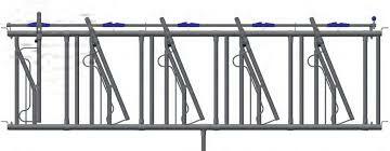 Elevage - Accessoires tubulaires - Cornadis Per Securit Butee Bleue - 10Pl/6M - Ct 5M74