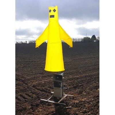 Lutte anti-nuisibles - Effaroucheurs - Epouvantail gonflable ManTrac® JAUNE (option AviTrac®)