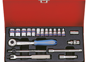Equipement d'atelier - Outillages à main - Coffret 1/4"  19 pièces