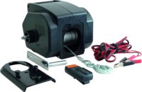 Accessoires attelage et remorque - Accessoires remorque routière - Treuil De Traction Electrique 12V 500Kg
