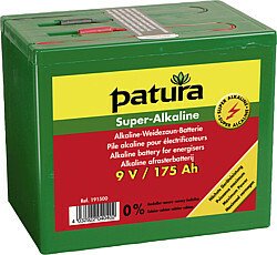 Elevage - Accessoires tubulaires - Pile alcaline pour électrificateurs 9 V / 160 Ah