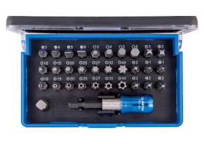 Equipement d'atelier - Outillages à main - Coffret embouts tournevis 1/4" 32 pièces PROMO