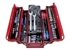 Equipement d'atelier - Outillages à main - Caisse à outils 77 pièces