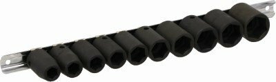 Equipement d'atelier - Outillages à main - Jeu 10 Douilles Choc 1/2" 11-24Mm  *Dt*
