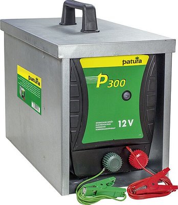 Elevage - Accessoires tubulaires - P300, électrificateur batterie 12V, avec boîtier de transport Compact