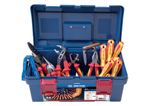 Equipement d'atelier - Outillages à main - Caisse à outils 21 pièces Electricité PROMO
