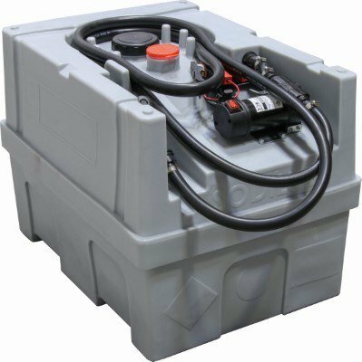 Carburant et transfert - Matériel de transfert - CUVE DE RAVITAILLEMENT GASOIL 200L + POMPE ET PISTOLET MANUEL - SANS CAPOT