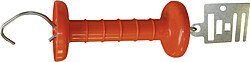 Elevage - Accessoires tubulaires - Poignée de porte spéciale ruban 10-20 mm avec plaquette de raccordement