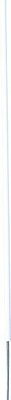 Elevage - Accessoires tubulaires - Piquet en plastique, rond d= 19 mm, hauteur 1,71 m (cloture 1,30 m), pointe
