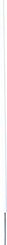Elevage - Accessoires tubulaires - Piquet en plastique, rond d= 19 mm, hauteur 1,71 m (cloture 1,30 m), pointe