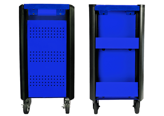 Equipement d'atelier - Outillages à main - Servante d'atelier 7 tiroirs série Bumper : bleue PROMO