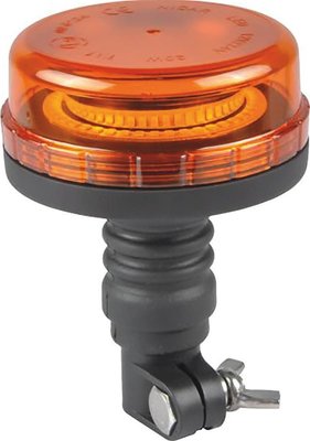 Eclairage, signalisation - Gyrophares - Gyrophare Led Double Flash Extra Plat 12/24V 45Leds Sur Tige
