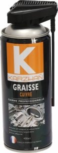 Consommables atelier - Produits de maintenance - Aerosol Karzhan 400Ml Graisse Au Cuivre