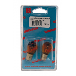 Eclairage, signalisation - Consommables 12/24V - Hf- 2 Poirette 12V Py21W Orange