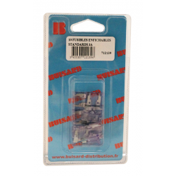 Eclairage, signalisation - Consommables 12/24V - Hf- 10 Fusible Enfi 3A Violet