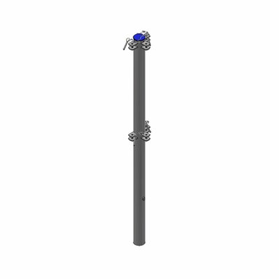 Elevage - Accessoires tubulaires - Poteau Ø102 - Triple - 2M13