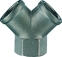 Equipement d'atelier - Pneumatique - Raccord En Y 1/4" 3F