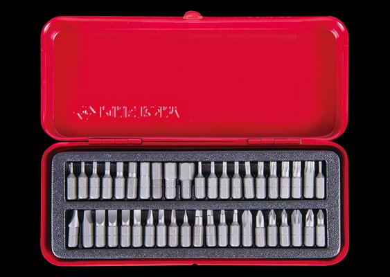 Equipement d'atelier - Outillages à main - Coffret embouts tournevis 1/4" - 42 pièces