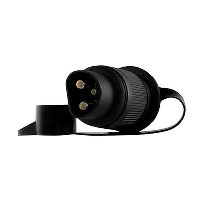 Eclairage, signalisation - Consommables 12/24V - Hf-Prise 3Plots Male 12/24V 743042