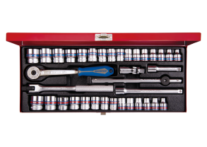 Equipement d'atelier - Outillages à main - Coffret de douilles 3/8" 12 pans