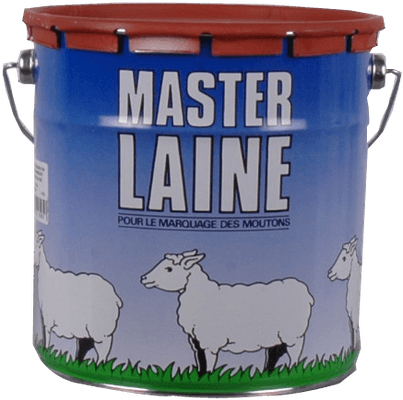 Elevage - Matériel - Peinture rouge pour mouton 4 kg