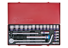 Equipement d'atelier - Outillages à main - Coffret 1/2"  24 pièces