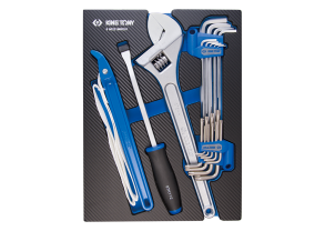 Equipement d'atelier - Outillages à main - Module mousse + PP 21 pièces pinces et clés mâles PROMO
